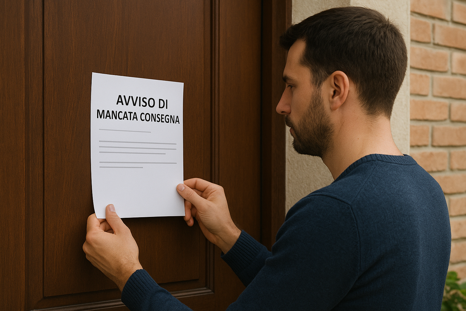 avviso di mancata consegna, quanti tentativi di consegna fa il corriere, mancata consegna, notifica di mancata consegna, tentativi di consegna