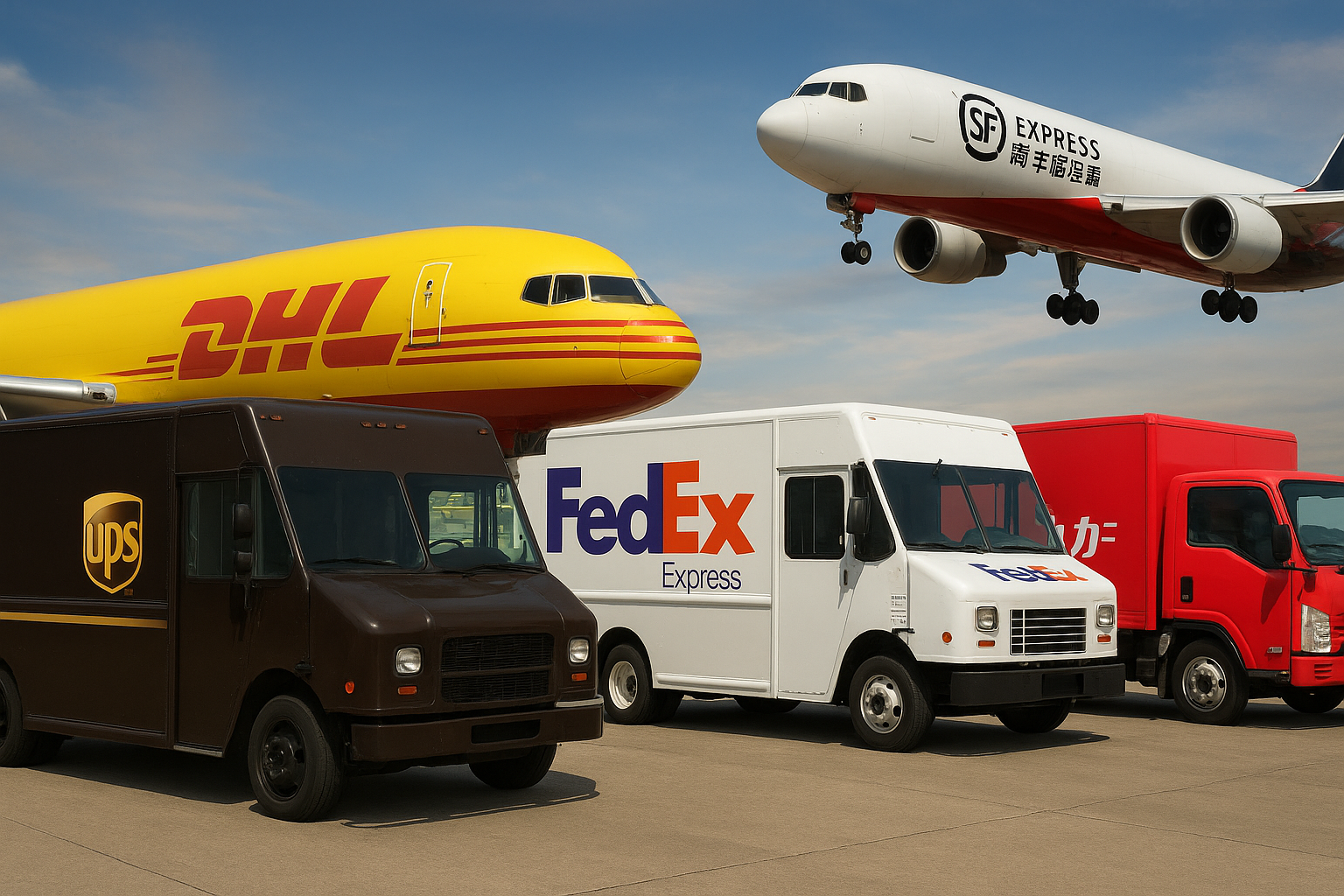 i corrieri più grandi del mondo, i corrieri espressi più importanti al mondo, le aziende logistiche più grandi al mondo, corrieri espressi, aziende di corriere espresso