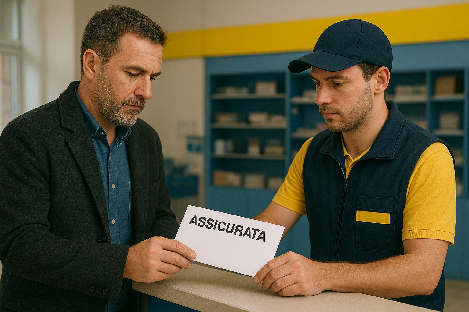poste, posta privata, spedire assegno, spedire assegno con posta privata, spedizione assicurata, spedire assegno con posta assicurata