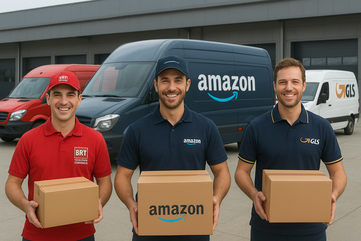 corriere amazon, corriere brt, corriere gls, corriere bartolini, corrieri che consegnano di più, corrieri che fanno più consegne, corrieri più usati in italia