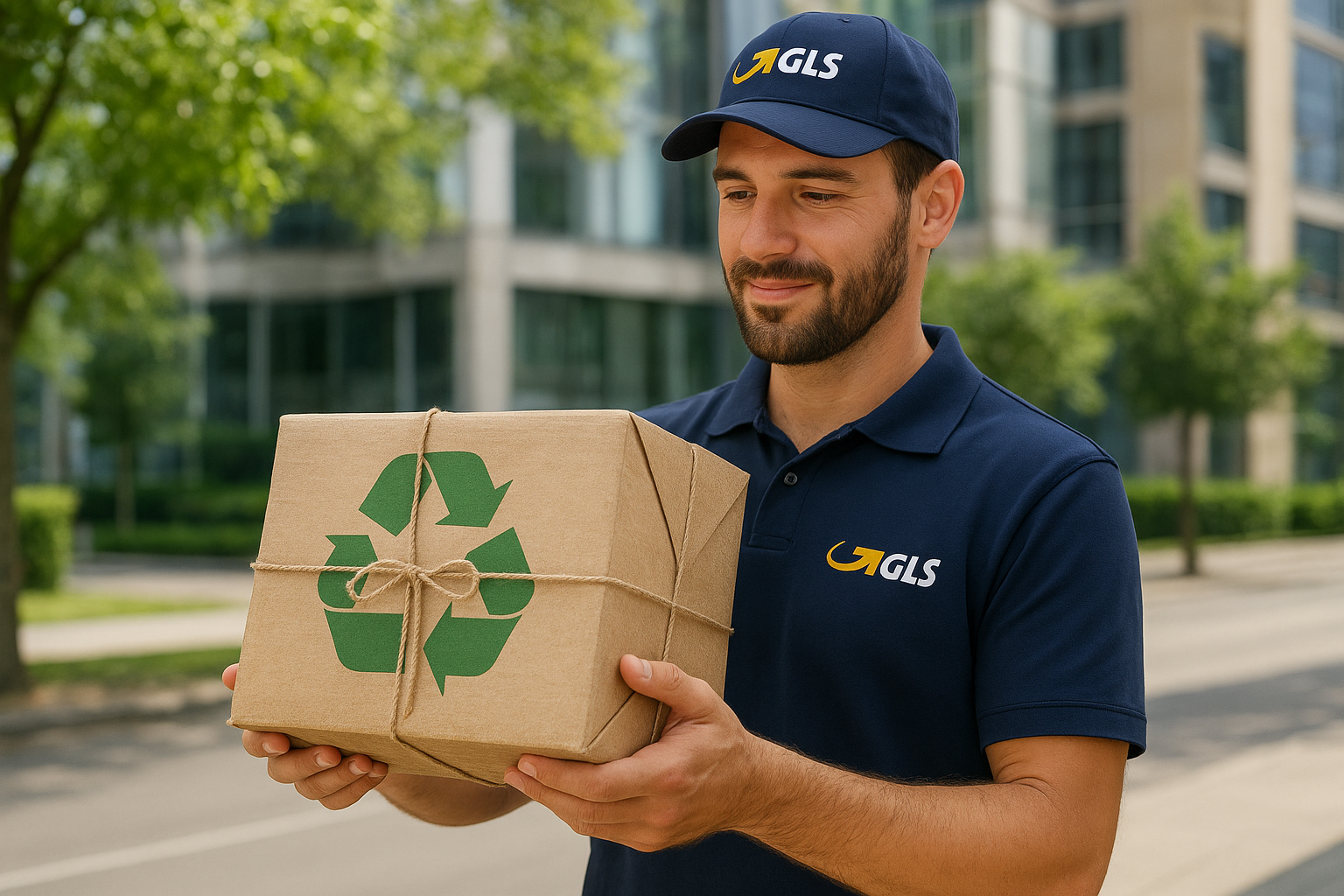 packaging ecosostenibile, spedizioni green, imballaggi green, gls