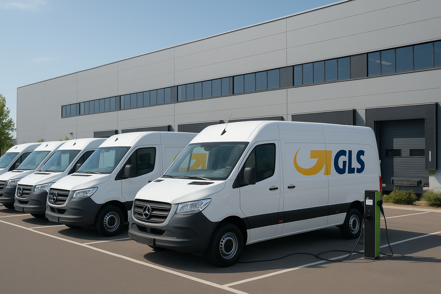 gls, furgoni elettrici, furgoni elettrici gls, spedizioni sostenibili