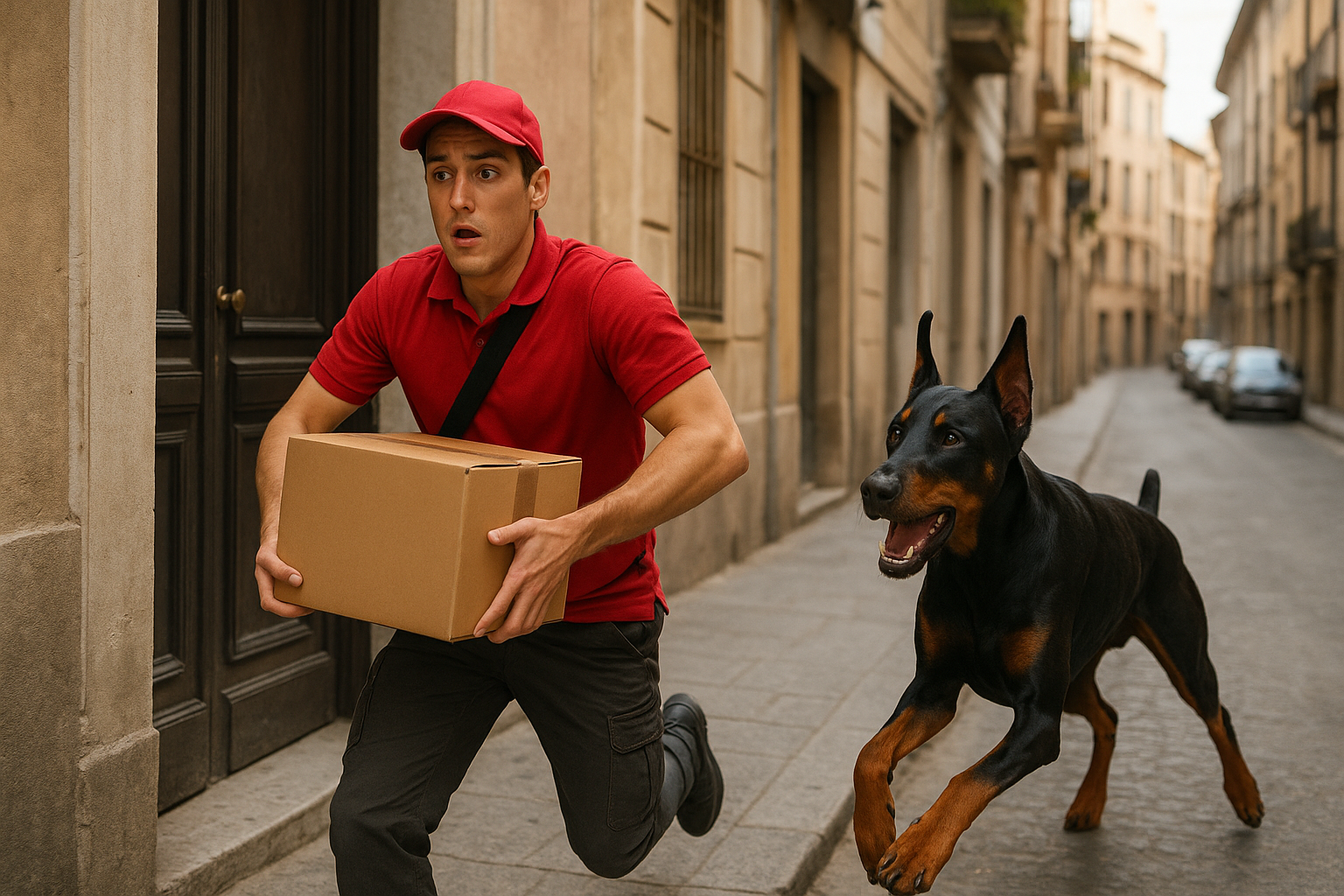 corriere, pericoli corriere, i pericoli dei corrieri, corriere si rifiuta di consegnare, corriere e cani, cane insegue corriere, rifiutare una consegna, rifiutarsi di consegnare, consegna rifiutata
