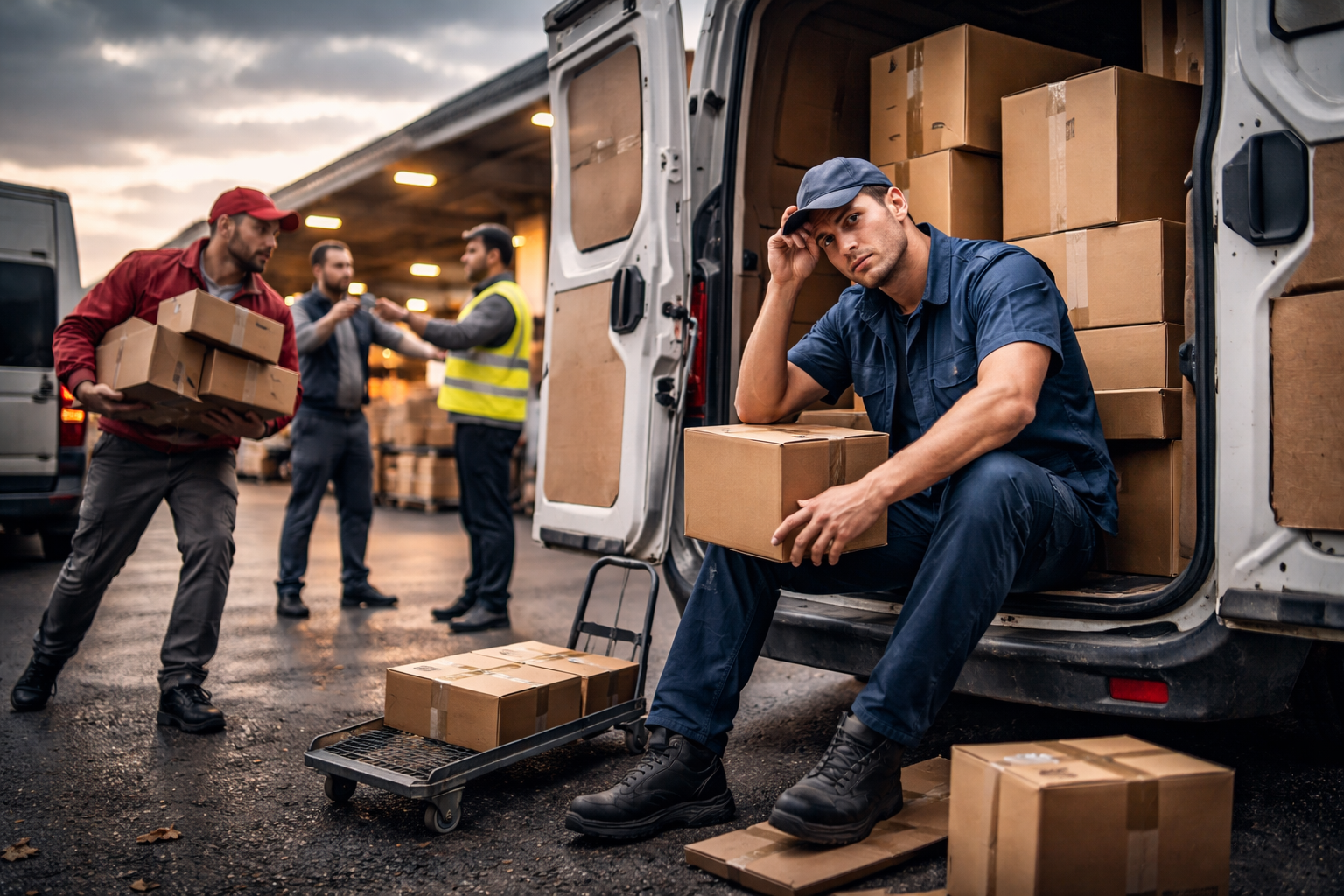 turnover dei corrieri, turnover, stress da lavoro, corrieri allo stremo