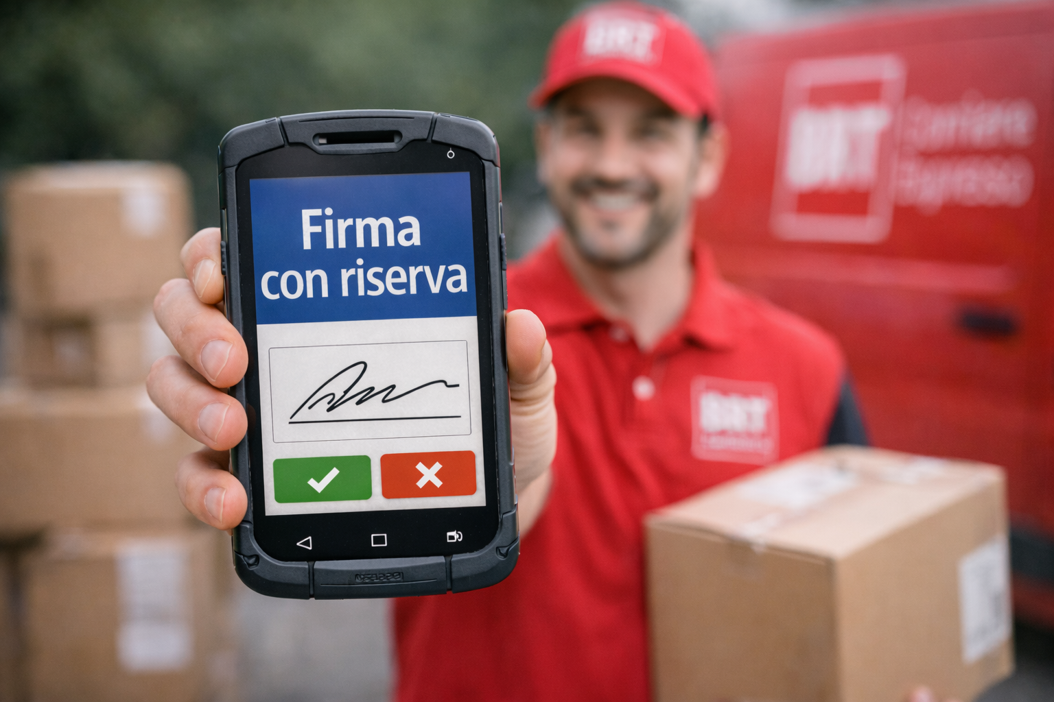 firma con riserva, firmare con riserva, riserva di controllo