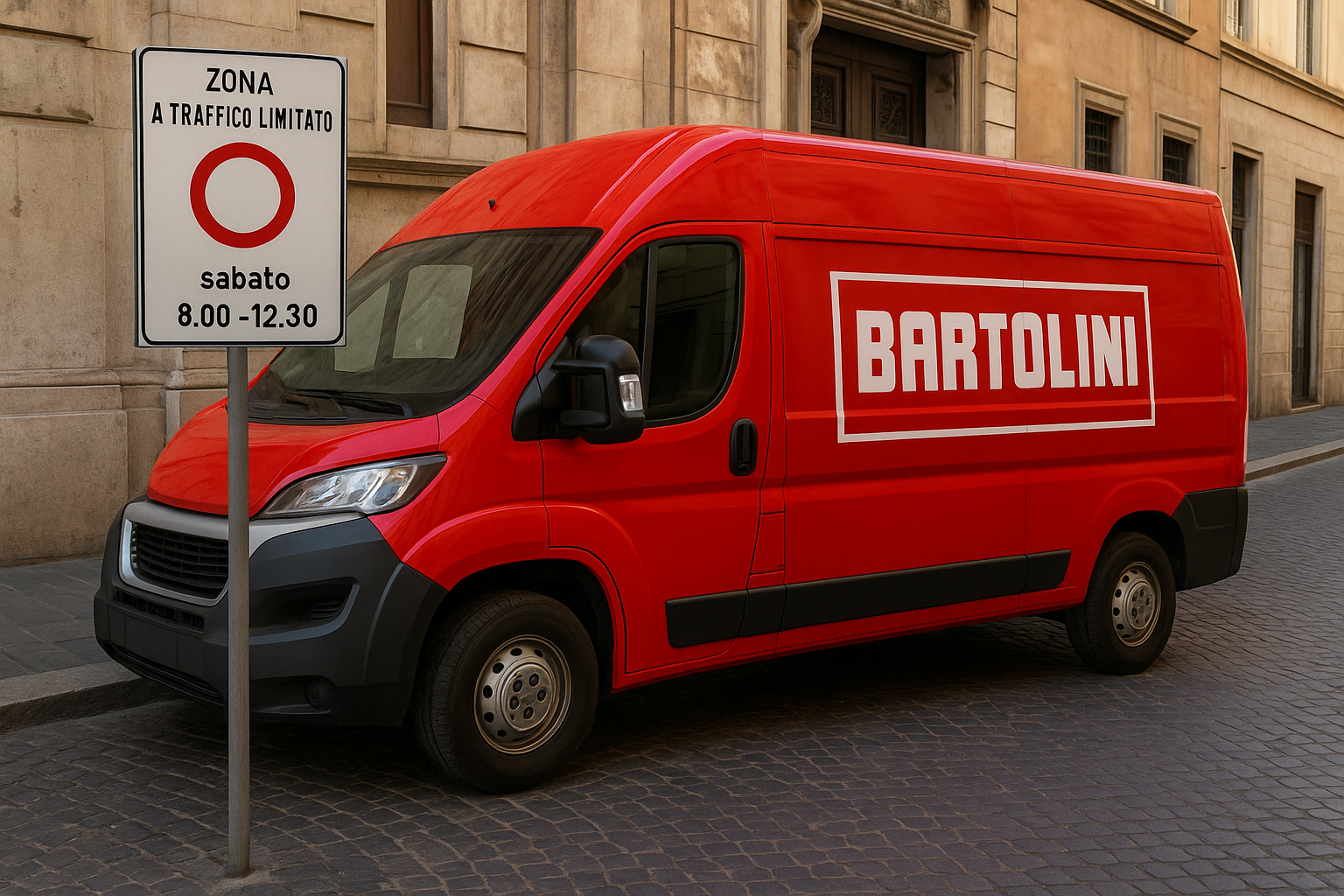 BRT, BARTOLINI, FURGONE BARTOLINI, CORRIERE BRT, DPD, FURGONE ROSSO, CORRIERI CON FURGONE ROSSO, CORRIERE LAVORA IL SABATO, OBBLIGO DI LAVORO IL SABATO