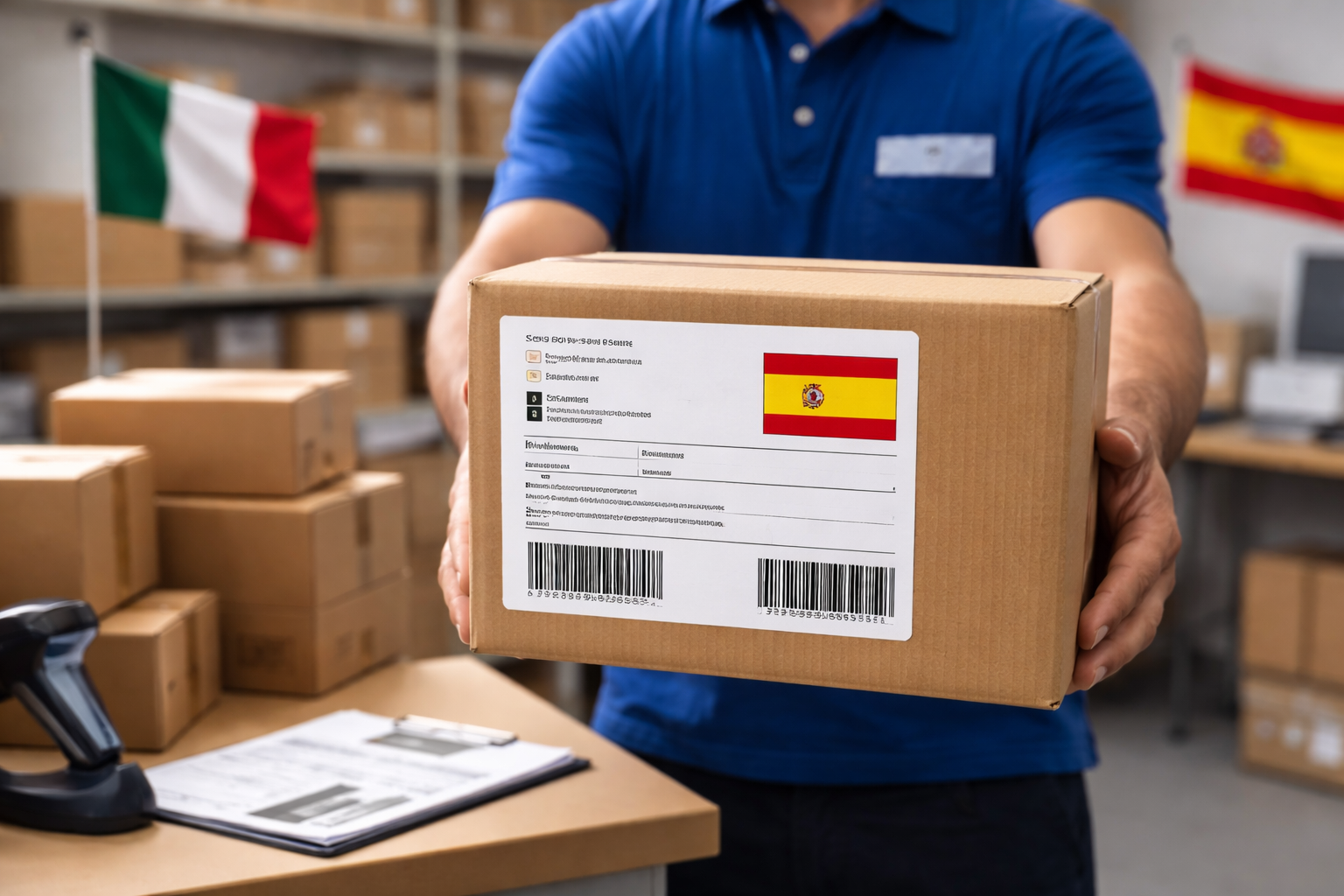 spedire pacco in spagna, spedizioni italia spagna, spedire dall'italia, spedizioni spagna
