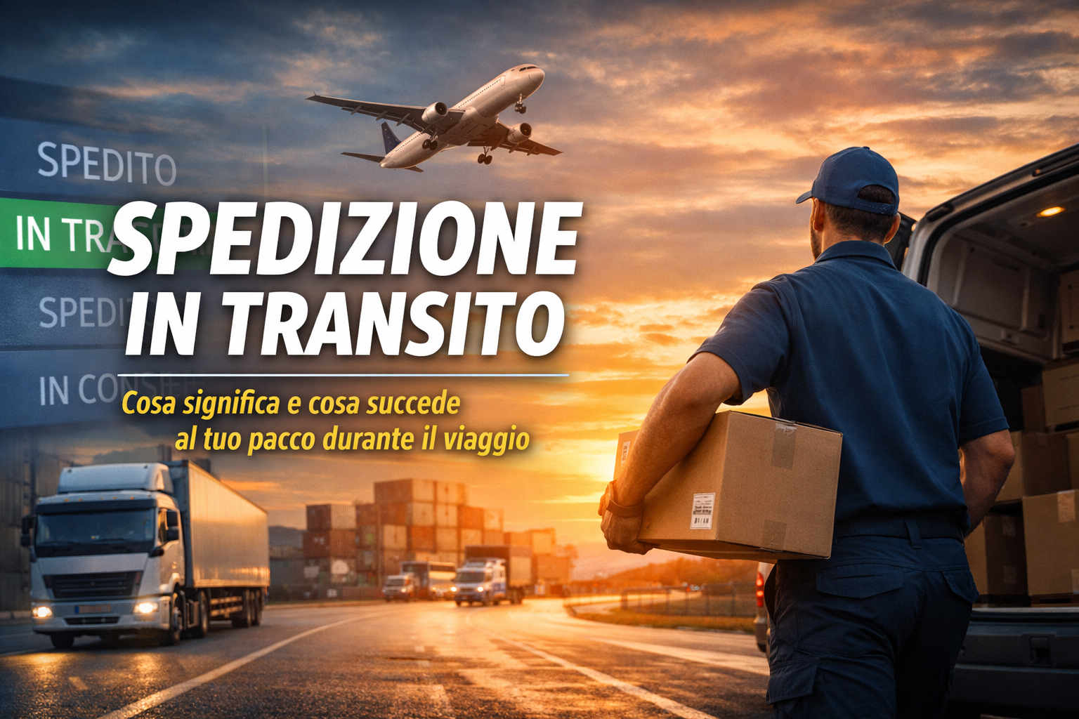spedizione in transito, cosa significa spedizione in transito, significato spedizione in transito